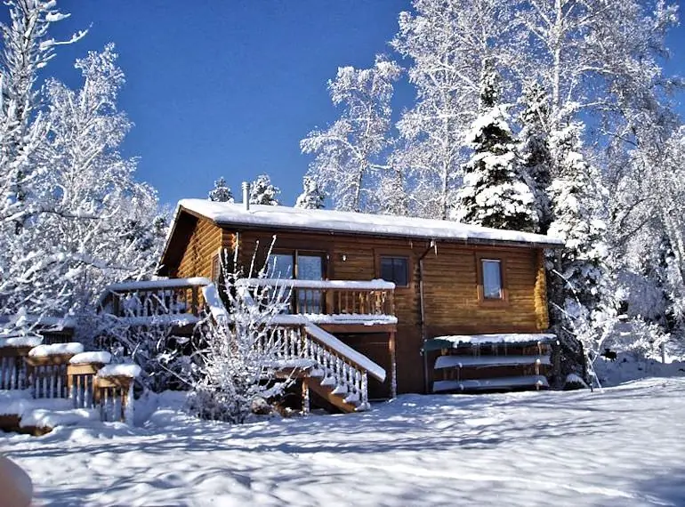 Basswood Log Cabin - Timber Trail Lodge and Resort